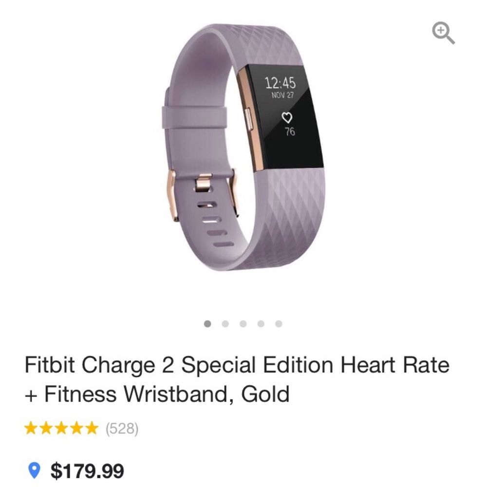Fitbit Charge 2 HR Special Edition💜